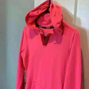 Nike Dri fit Long Sleeve with  Hood